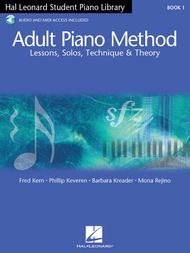หนังสือเปียโน Hal Leonard Adult Piano Method : Method Book (Book & Audio) Book 1