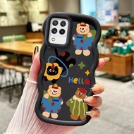 Phone Case For Samsung A22 M22 M32 Case Phone Case Protection Softcase HP Cute Doll Pattern Silicone