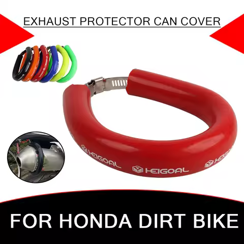 For Honda CR250 CRF230F CRF250R CRF250X CRF450R CRF450X CR 250 CRF 450 R X Exhaust Pipe Protection R