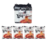 [Paldo] GS25 Omori Kimchi stew Ramen (Pack of 4) / Korean food/Korean ramen