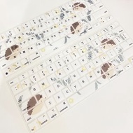 小刺繡MACBOOK鍵盤膜
