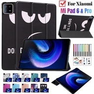For Xiaomi Mi Pad 6 / Xiaomi Mi Pad 6 Pro 11 inch 2023 Tablet Thin Leather Case Cover Flip Stand