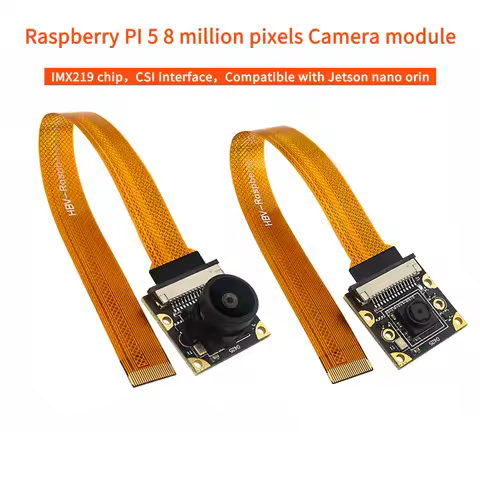Raspberry PI 5 8 million pixels Camera module IMX219 chip CSI interface Compatible with Jetson nano 