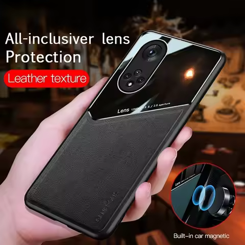 Shockproof Case For Huawei Nova 8 Pro 9 SE 7 6 Y70 Y90 Honor 50 70 60 200 Lite Magnetic PU Leather C