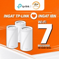 TP-Link Deco BE85 BE22000 WiFi 7 Tri-Band Mesh Router – Multi-Gigabit, HomeShield (1/2/3 Unit)