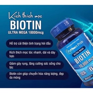 Biotin 10000mcg Purtian supports hair growth