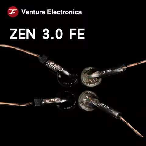Venture Electronics VE ZEN 3.0FE Earphone high impedance 3.5SE/2.5TRRS/4.4TRRRS Hifi Earbud