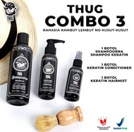 Thug Pelurus Rambut Shampoo sampo Shampoo Samporna Pelurus Rambut permanen pria
