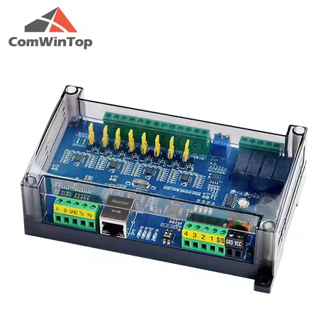 CWT-BK-04040802 4Di 4Do 8Ai 2Ao Digital input and output Analog Input and Output RS485 RS232 Etherne