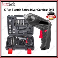 Cordless Electric Screwdriver Drill Rechargeable Cordless Screwdriver Drill Hand Drill Battery Drill