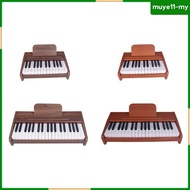 [MuyeadMY] Electronic Toy Piano Portable Multifunctional Wooden Keyboard Piano for Kids