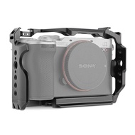 Camera Cage DSLR Mirrorless Video SmallRig with Cold Shoe Mount 1/4" & 3/8 Inch Arri Arca-Swiss for 