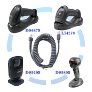 3-meter and 5-meter USB cables for zebra symbol barcode readers Motorola DS6878 DS9808 DS9208 LI4208