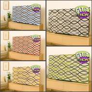 TV Cover Monitor Cover Salsa Wavy Design for 32 Inches 43 Inches 50 Inches