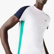 KAOS TENIS PRIA LACOSTE Crocodile Print Tennis T-Shirt ORIGINAL