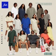 305gsm heavy t shirt plus size American  Street oversized hip-hop youth wear Solid Color cotton shor