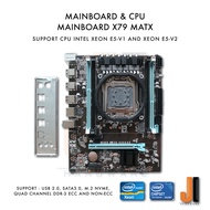 Mainboard OEM X79 mATX LGA2011 Support Intel Xeon E5-V1, V2 (NEW)