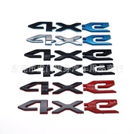 4xe Car Logo Suitable for JEEP JEEP Wrangler Hybrid Sahara New Energy 4xe Car Labeling Three-Dimensi