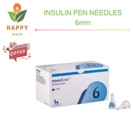 [ BOX ] Novofine 31G Insulin Pen Needle 6MM 100'S