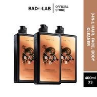 Bad Lab 3-In-1 Hair Face Body Cleaner (400ml)