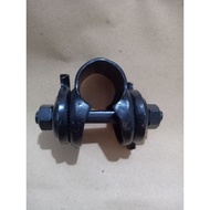 BMX Black mini saddle clamp/mini saddle seat post clamp clamp/PCB saddle/TB saddle