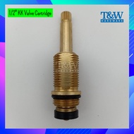 VIP / KK Injap Henti 1/2" (Stopcock Valve) – Kartrij Gantian K100M / K100A / K100C (Saiz ±18mm) (VIP