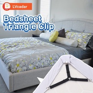 [1 Pcs] BedSheet Triangle Clip Cadar Clipper Holder Bed Sheet Clip Clipper Gripper Mattress Clip Bedside Hold床單三角固定夾