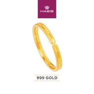 HABIB 999/24K Yellow Gold Ring 9GR00401224(B)