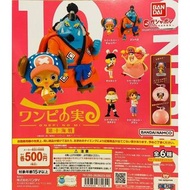 全新蛋殼未開封 Bandai One Piece 海賊王 惡魔果實 Part 10 第十海戰 扭蛋 全套6款(不散賣)