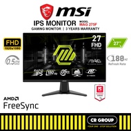 MSI MAG 275F 27-inch FHD 180z Rapid IPS Gaming Monitor (3Yrs MSI Warranty)