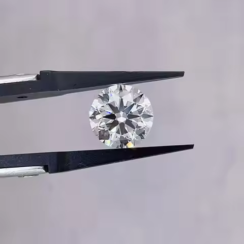Mishang Jewelry Round Brilliant Lab Grown Diamond NO Certificate 0.3ct 0.4ct 0.5ct 0.6ct 0.7ct 0.8ct
