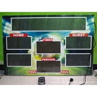 Minisoccer basketball digital futsal scoreboard