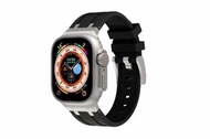 🌟錶帶改裝系列🌟（AP愛彼系列）（現貨）（全新）（送手錶膜）蘋果運動硅膠矽膠錶帶防摔防撞耐水耐用，適合碼數38/40/41/42/44/45/49mm，適用於iwatch，蘋果手錶，蘋果錶帶，iwatch錶帶 strap suitable for size 38/40/41/42/44/45/49mm, suitable for iwatch, Apple watch, Apple watch strap iwatch watch strap，智能手錶，智能手錶錶帶，三星蘋果全有