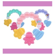 [Ready Stock] Baby Molar Stick Rattles Silicone Teether Rattle GGR