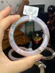 G69櫻花瑪瑙手錒 手鐲 圈口51.8mm  11.1mm
