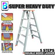 Ladder STRONG MAN Double Sided Super Heavy Duty (5 Steps 6 Steps 7 Steps 8 Steps 9 Steps 10 Steps 1