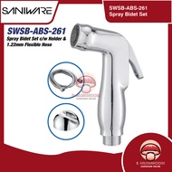 Saniware ABS Spray Bidet – Head Only or Complete Set with Holder & 1.2M Hose (SWSB-ABS-261 / 361)