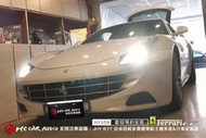 法拉利 Ferrari FF 安裝 JHY R77 安卓10吋 八核多媒體導航主機系統+寶麗來行車紀錄器 H1559