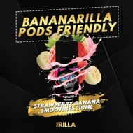 bananarilla liquid Pods Friendly 30ML salt nic creamy vapoor murah