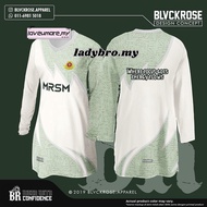 Baju Muslimah Couple Custom Name And Number Tshirt Muslimah Jersey Mrsm Baju Muslimah Microfiber Jer