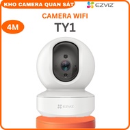 Camera Wifi EZVIZ TY1 4Mp 2K Siêu Nét- TY1 2M Quay Quét 360 độ - Đàm Thoại 2 Chiều - Hàng Chính Hãng
