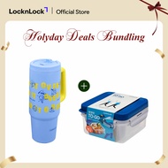 LocknLock Holiday To-Go Bundle – Donald Duck Tumbler 900ml + Lunch Box 1.2L