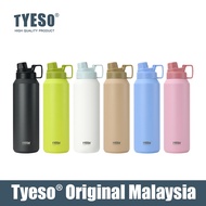 [Authorised] TYESO Matte Custom Logo Ukir Nama Tumbler Termos Botol Air Pemegang Tahan Sejuk Panas H