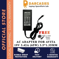 {Quality} Pengecas Avita 19V 3.42A/12V 3A Laptop Charger Notebook Adapter (3.5mm*1.35mm)
