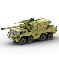 2024 Modern BOXER Xm808 Armor Vehicle DANA M2 Btr-4 Infantry Fighting Car Model Building