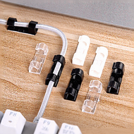 20 Pcs Wire Holder Wire Cable Clips Desktop Organizing Wall Adhesive Cord Organizer Pemegang Kabel K