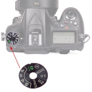 For nikon D750 D7100 D7200 D7500 mode dial pad turntable patch, tag plate nameplate Camera repair pa