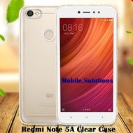 Xiao Mi ★ Redmi Note 5A ★ Redmi Note 5A Prime ★ Clear / Transparent TPU Case