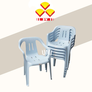 UMI 3V New York NY701 Grad A Kerusi Plastic Arm Chair Back Large Guarantee Original 3V Logo 塑料椅子