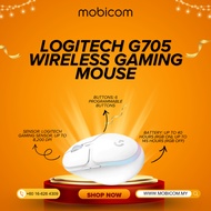 Logitech G705 Wireless Gaming Mouse - Aurora Collection - LIGHTSPEED & Bluetooth, White RGB